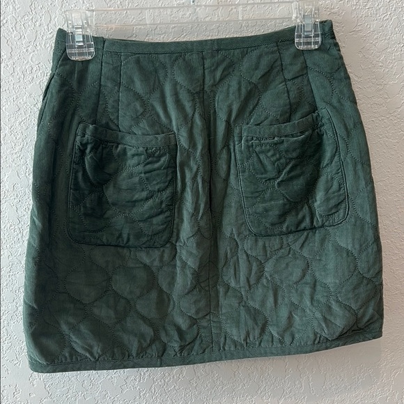 Madewell Quilted Corduroy Button Up Skirt - Picture 5 of 9